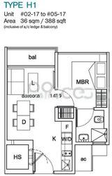 The Water Edge (D14), Apartment #458190631